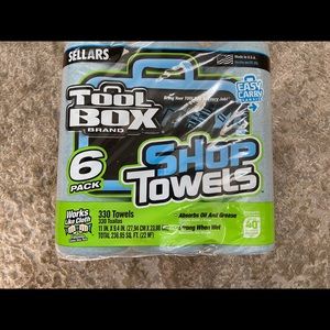 Shop blue  towels/ Heavy Duty Paper towels 6 pack